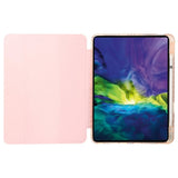 EIDERWOOD iPad Pro 11" (2025 / 2024) Tri-Fold Kunst Skinn Deksel med Apple Pencil Holder - Rosa
