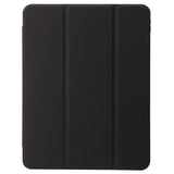 EIDERWOOD iPad Pro 11" (2025 / 2024) Tri-Fold Kunst Skinn Deksel med Apple Pencil Holder - Svart