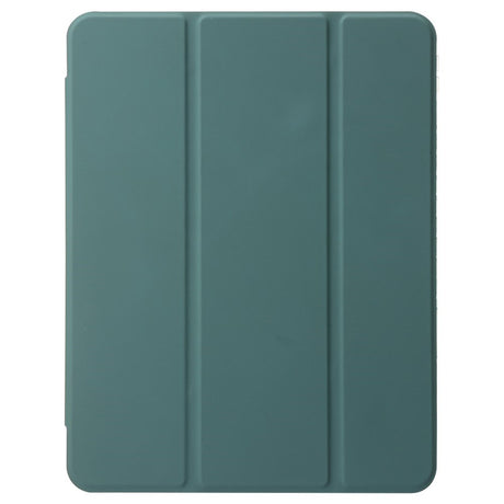EIDERWOOD iPad Pro 11" (2025 / 2024) Tri-Fold Kunst Skinn Deksel med Apple Pencil Holder - Grønn
