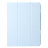 EIDERWOOD iPad Air 11" (2026 / 2025 / 2024) Tri-Fold Kunst Skinn Deksel med Apple Pencil Holder - Lilla