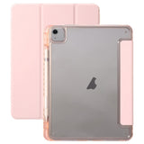 EIDERWOOD iPad Air 13" (2026 / 2025 / 2024) Tri-Fold Kunst Skinn Deksel med Apple Pencil Holder - Rosa