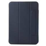 EIDERWOOD iPad Air 11" (2026 / 2025 / 2024) Magnetisk Tri-Fold Flip Deksel - Mørke Blå