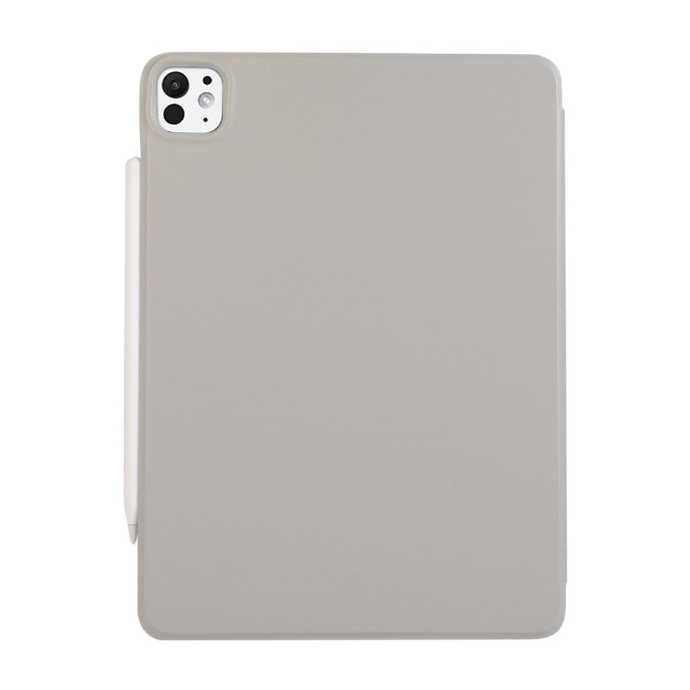 EIDERWOOD iPad Pro 11" (2025 / 2024) Magnetisk Tri-Fold Flip Deksel - Grå