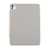 EIDERWOOD iPad Pro 11" (2025 / 2024) Magnetisk Tri-Fold Flip Deksel - Grå