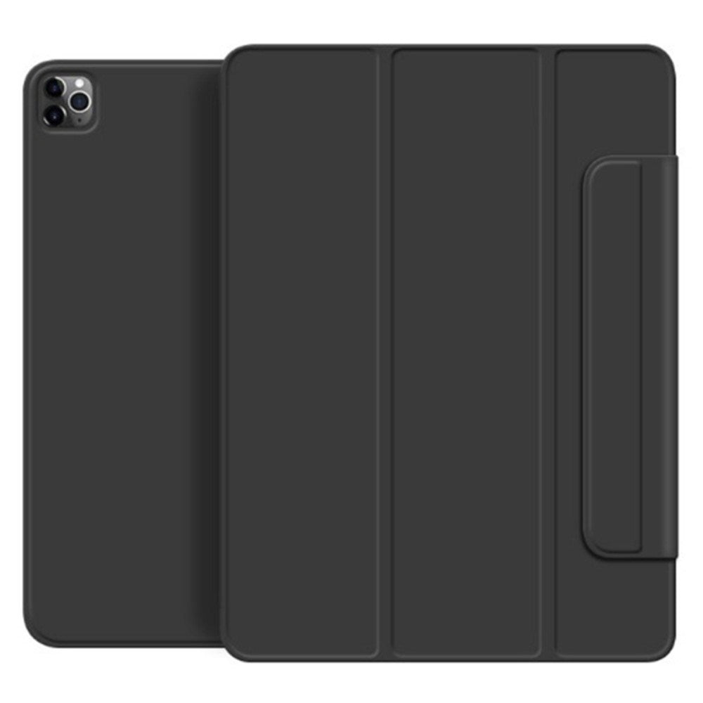 EIDERWOOD iPad Pro 13" (2025 / 2024) Magnetisk Tri-Fold Flip Deksel - Svart