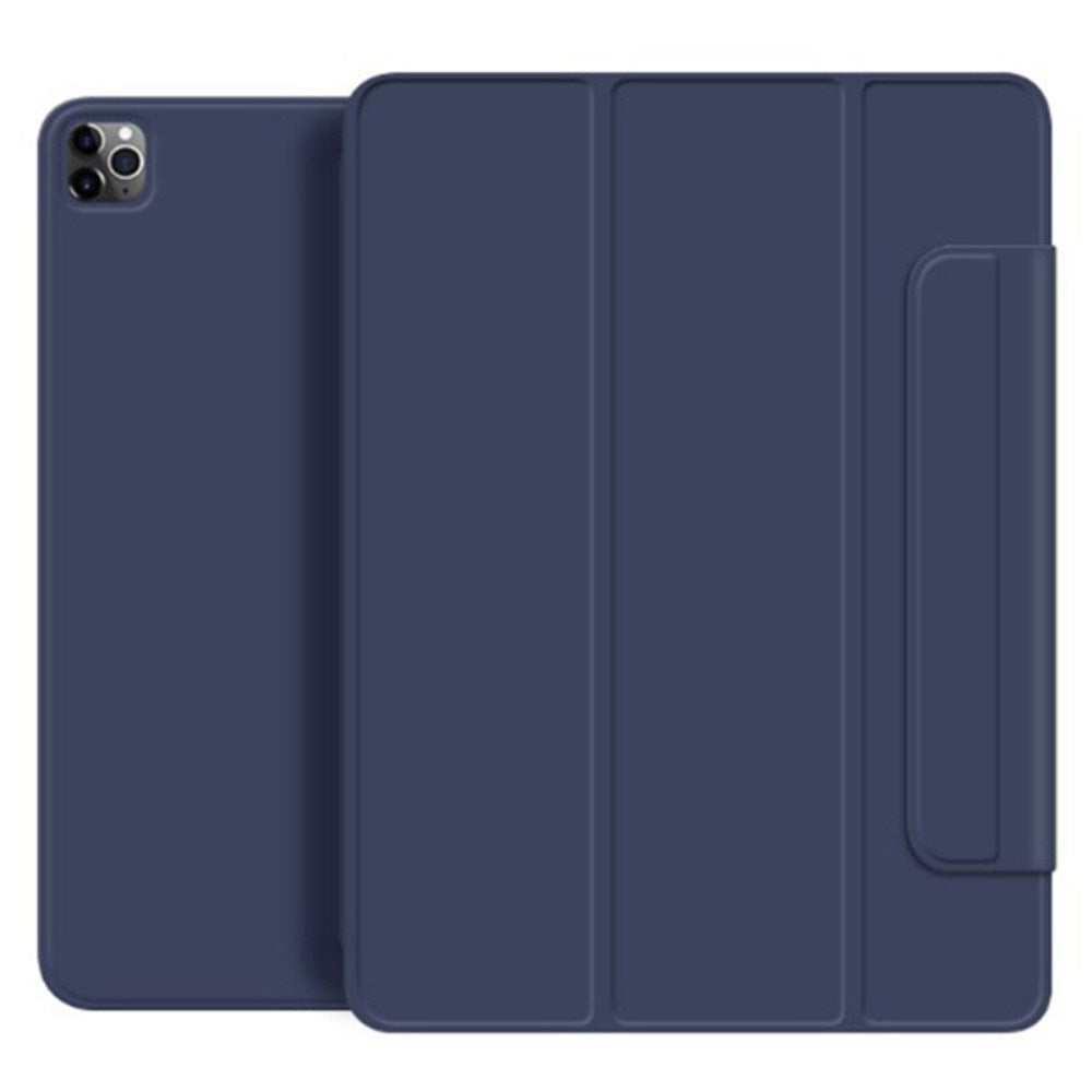 EIDERWOOD iPad Pro 13" (2025 / 2024) Magnetisk Tri-Fold Flip Deksel - Blå