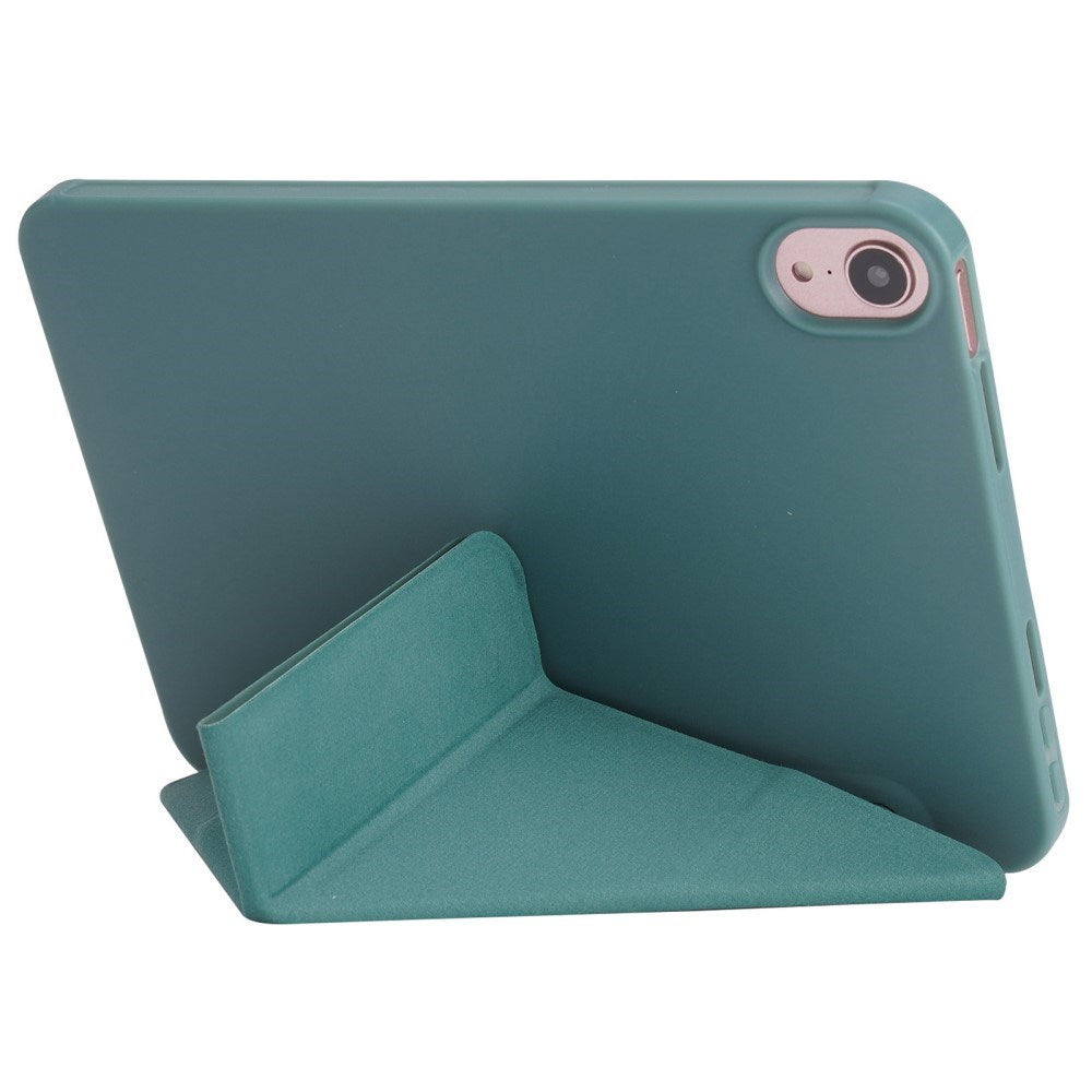 EIDERWOOD iPad Air 11" (2026 / 2025 / 2024) Deksel - Fleksibel Origami Deksel - Grønn
