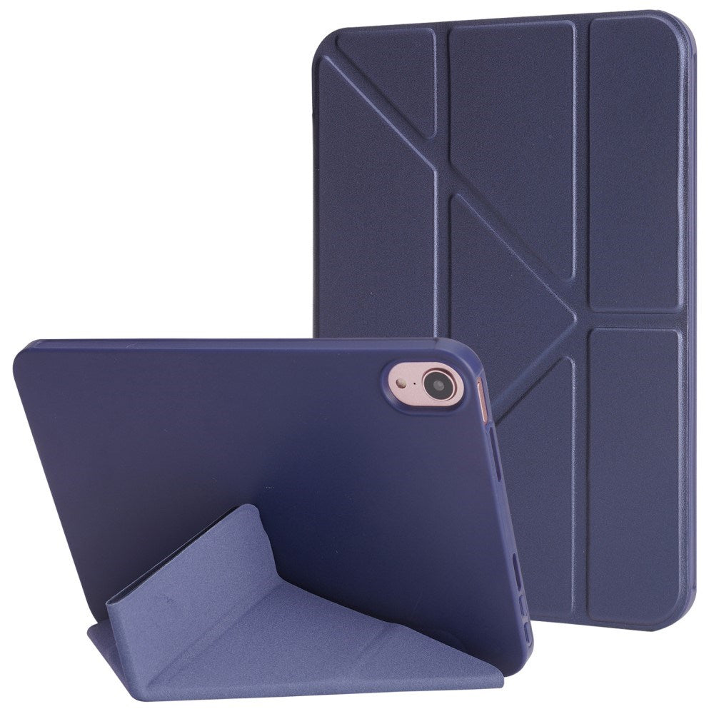 EIDERWOOD iPad Air 11" (2026 / 2025 / 2024) Deksel - Fleksibel Origami Deksel - Mørke Blå