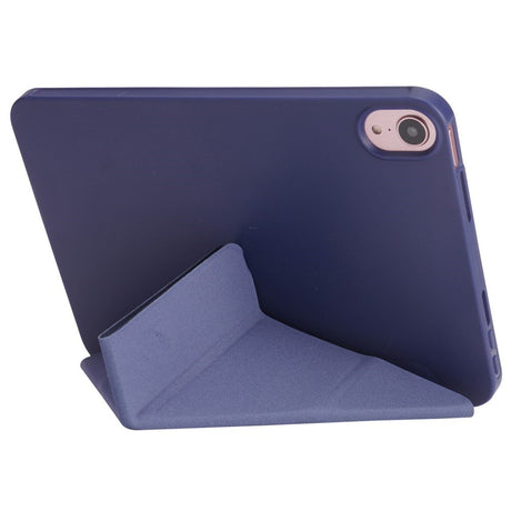 EIDERWOOD iPad Air 11" (2026 / 2025 / 2024) Deksel - Fleksibel Origami Deksel - Mørke Blå