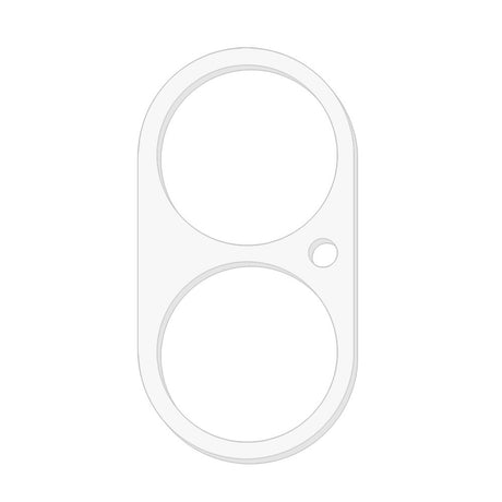 iPhone 16 Herdet Beskyttelsesglass for Kameralinsen - Gjennomsiktig