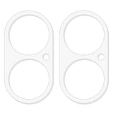 iPhone 16 / 16 Plus 2 stk. Herdet beskyttelsesglass for Kameralinsen - Gjennomsiktig