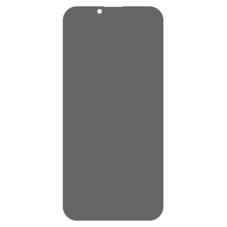 iPhone 16 Pro Max Skjermbeskytter i Herdet Glass m. Privacy - Full-Fit - Svart Kant