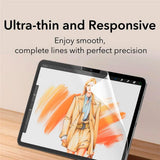 ESR iPad Air 13" (2026 / 2025 / 2024) Paper Feel Skjermbeskytter - 2-Pack - Gjennomsiktig