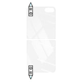 Samsung Galaxy Z Flip7 FE / Flip6 RURIHAI - Herdet Skjermbeskyttelsesglass- Case Friendly - Gjennomsiktig