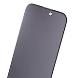 iPhone 16 Plus / 15 Plus Skjermbeskytter i Herdet Glass med Personvernfunksjon - Gjennomsiktig