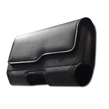 Universell Belteveske for Mobil - Elegant Kunstskinn - Maks. Mobil: 160 x 75 mm - Svart
