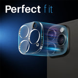 NORTHJO iPhone 16 Pro / 16 Pro Max Herdet Kameralinseglass - Gjennomsiktig