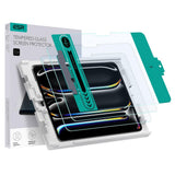 ESR iPad Pro 11" (2025 / 2024) Herdet Skjermbeskytter inkl. Monteringsramme - Full Fit - 2 stk. - Gjennomsiktig