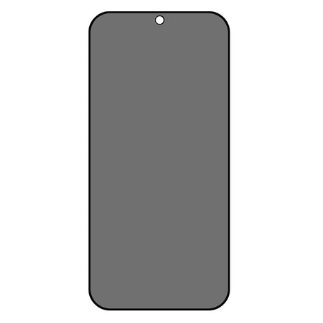 Samsung Galaxy S25+ (Plus) Full Fit Herdet Skjermbeskyttelsesglass - Privacy Funksjon - Gjennomsiktig