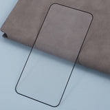 Samsung Galaxy S25 Full Fit Herdet Skjermbeskyttelsesglass - Gjennomsiktig / Svart Kant
