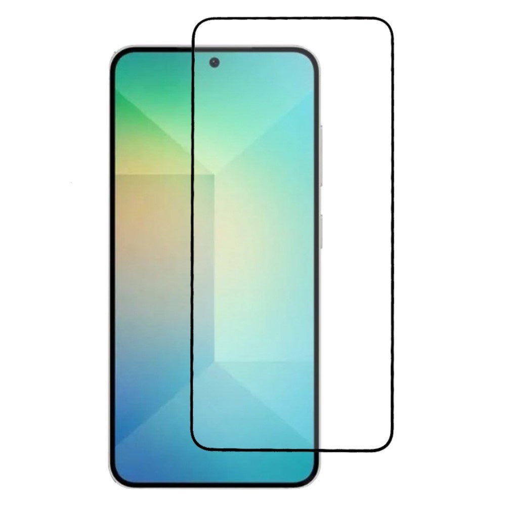Samsung Galaxy S25+ (Plus) Full Fit Herdet Skjermbeskyttelsesglass - Gjennomsiktig / Svart Kant