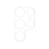 Samsung Galaxy S25 Ultra 3D Kameralinsebeskyttelsesglass - Gjennomsiktig