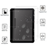 Samsung Galaxy Tab Active 4 Pro Arc Edge Herdet Glass Skjermbeskytter - Gjennomsiktig