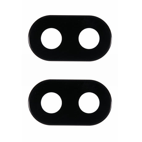 Google Pixel 9a Herdet Kameralinsebeskyttelsesglass - 2 stk - Svart