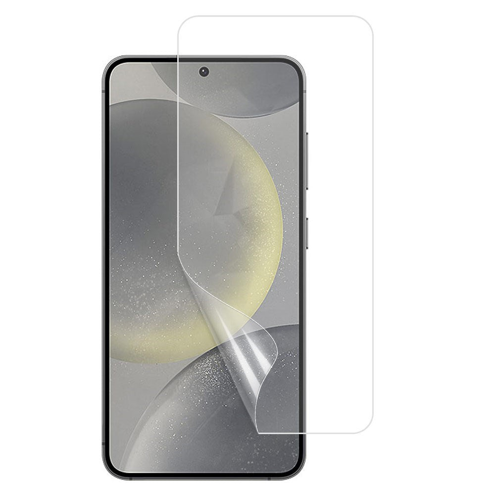 Samsung Galaxy S25 Skjermbeskyttelsesfilm - Fleksibel Plast - Gjennomsiktig