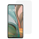 Motorola Moto G75 5G Silikon Glass Skjermbeskytter – Gjennomsiktig