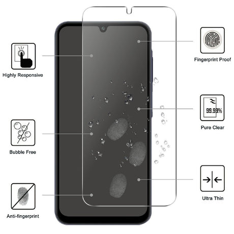 Samsung Galaxy A36 (5G) / Samsung Galaxy A56 (5G) Skjermbeskyttelsesglass - Gjennomsiktig