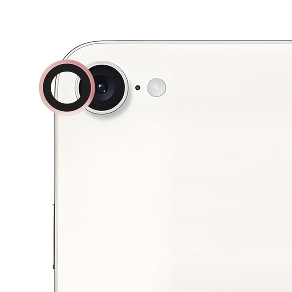 iPhone 17e / 16e RURIHAI Kameralinsebeskytter - Rosa