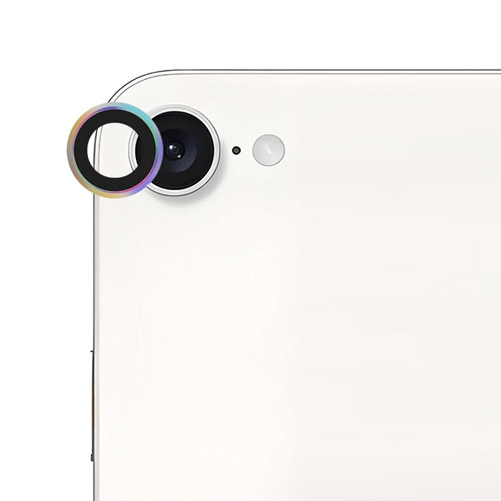 iPhone 17e / 16e RURIHAI Kameralinsebeskytter - Flerfarget