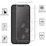 iPhone 17e / 16e Herdet Skjermbeskyttelsesglass - Gjennomsiktig