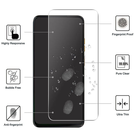 Motorola Moto G15 Power - Herdet Skjermbeskyttelsesglass - Gjennomsiktig