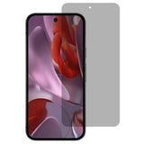 Google Pixel 9a Herdet Skjermbeskyttelsesglass - Full Fit - Privacy Funksjon - Gjennomsiktig