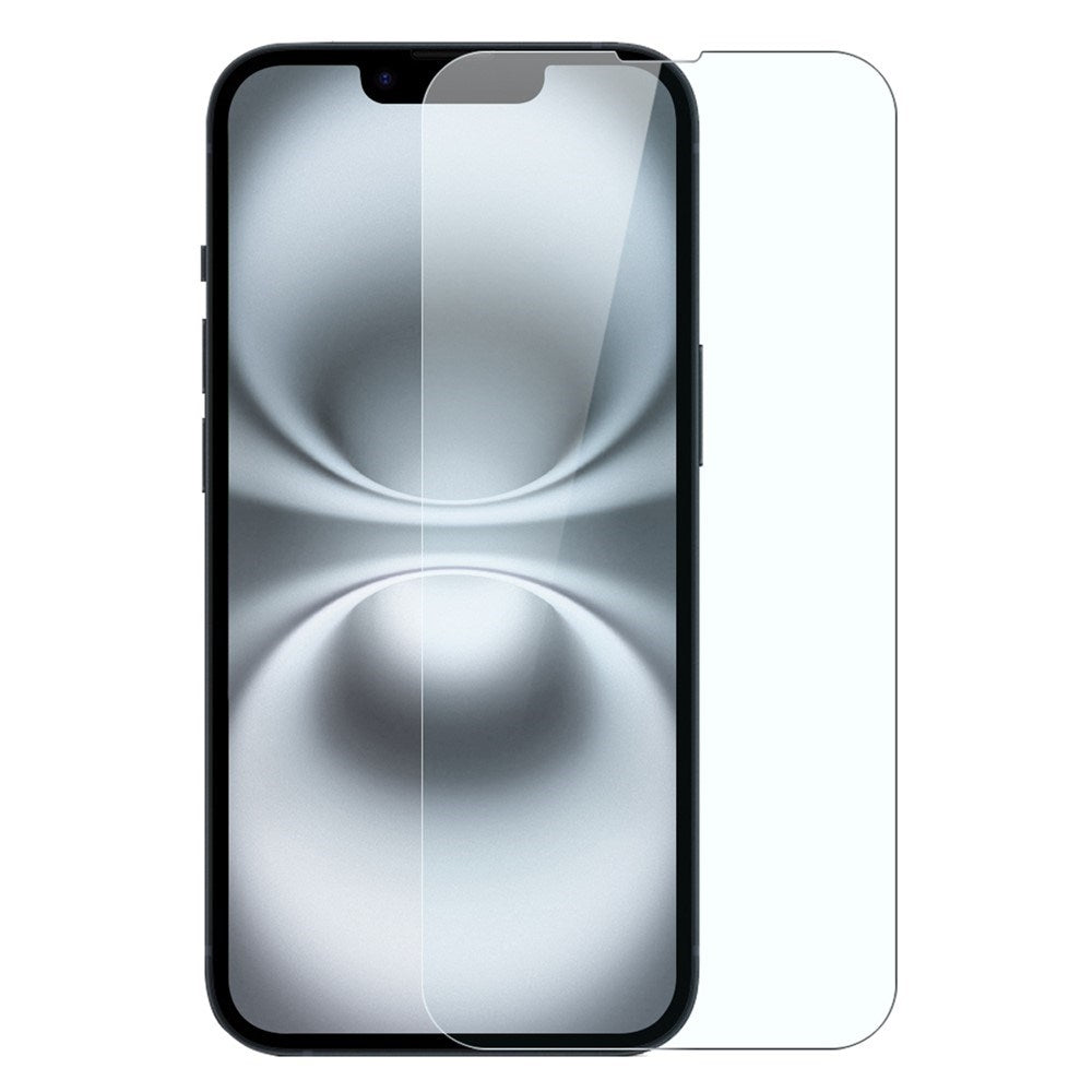 NORTHJO iPhone 17e / 16e Skjermbeskytter - Herdet Glass 0.3mm - Gjennomsiktig