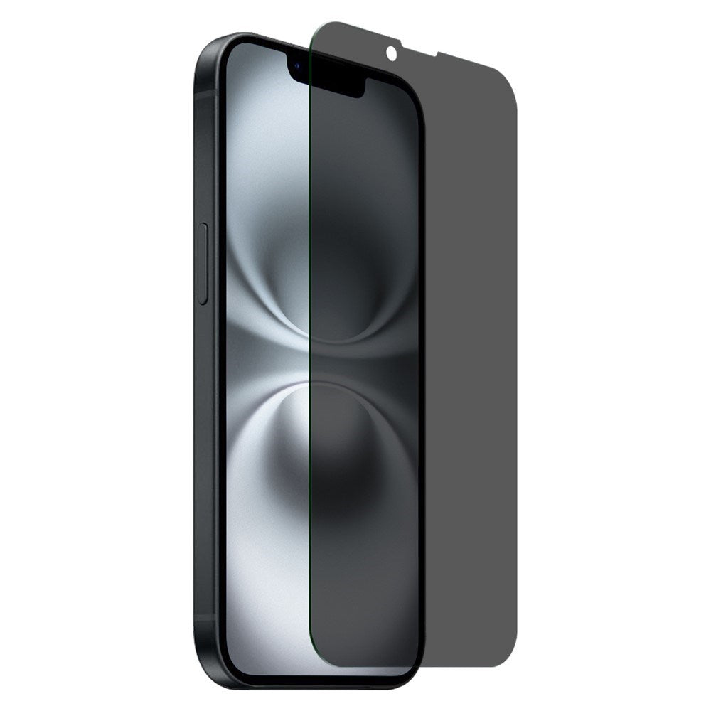 NORTHJO iPhone 17e / 16e Skjermbeskytter - Herdet Glass 0.3mm - Personvernfunksjon - Gjennomsiktig