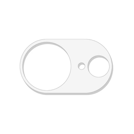 iPhone 17e / 16e Kameralinsebeskyttelsesglass - Gjennomsiktig