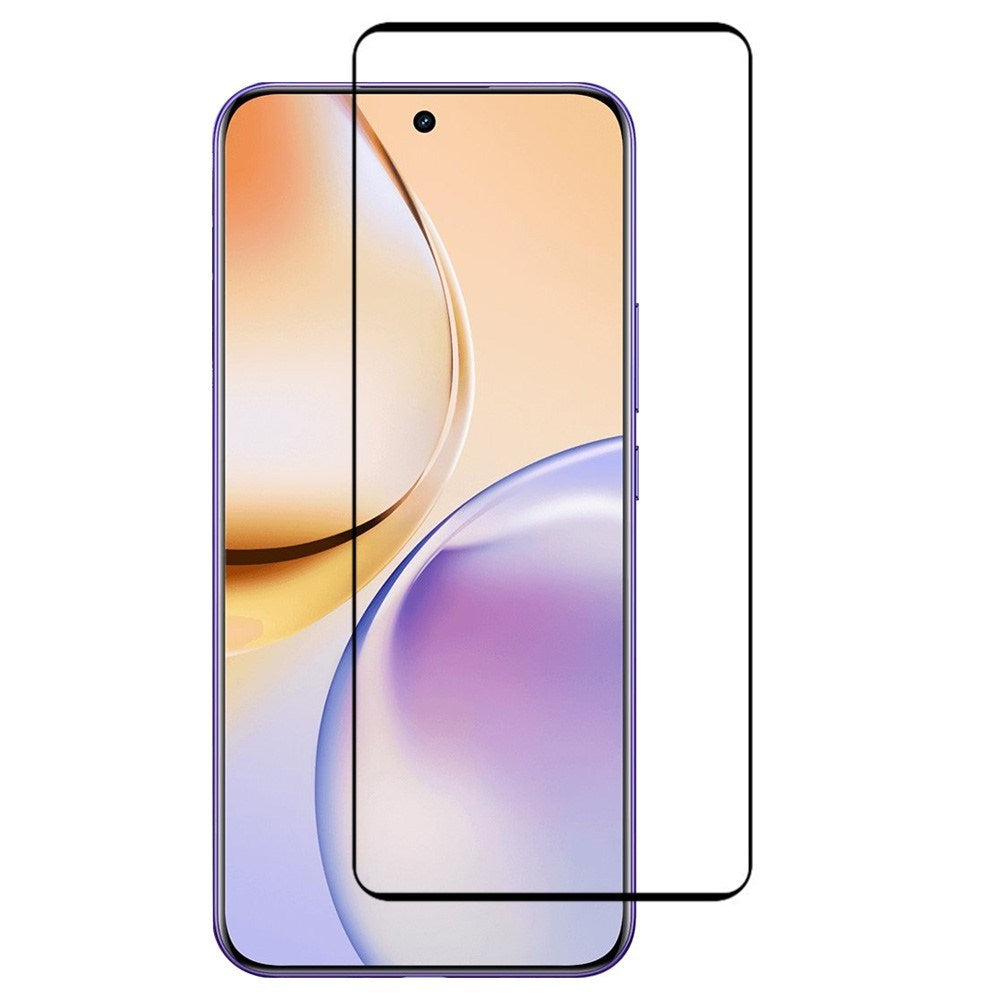 Realme 14 Pro+ (5G) Skjermbeskyttelsesglass – Gjennomsiktig / Svart Kant