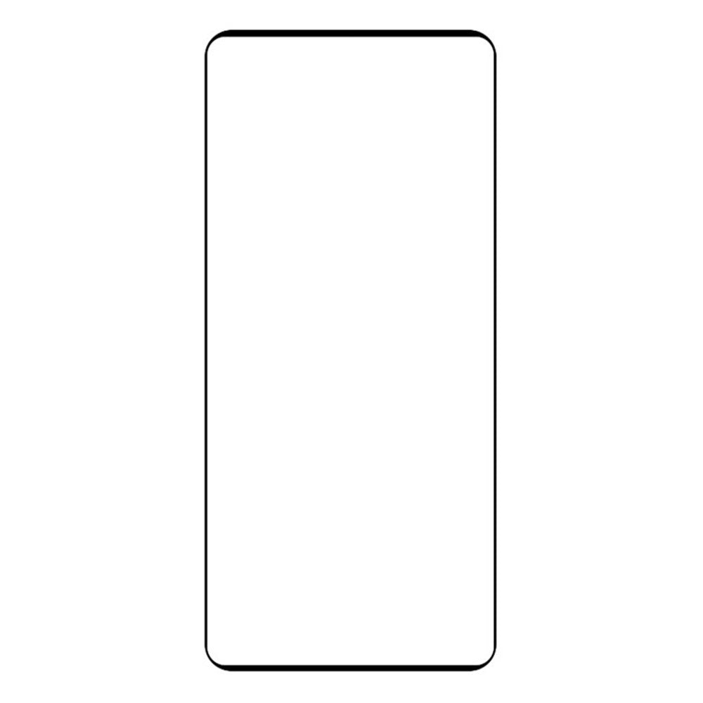 Realme 14 Pro+ (5G) Skjermbeskyttelsesglass – Gjennomsiktig / Svart Kant