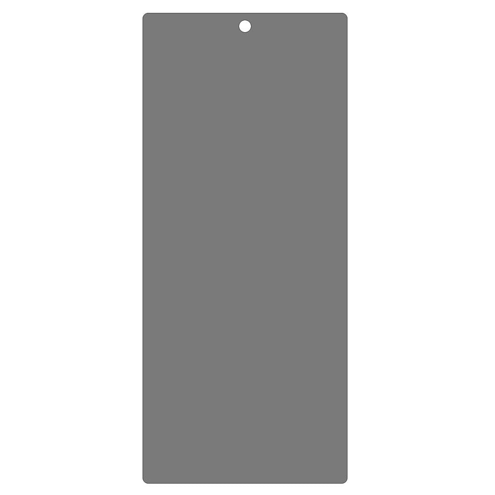 Samsung Galaxy Z Fold7 Skjermbeskytter i Herdet Glass med Personvernfunksjon - Gjennomsiktig