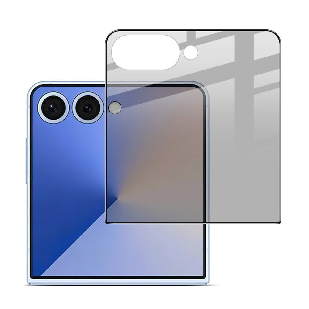 Samsung Galaxy Z Flip7 IMAK Skjermbeskytter i Herdet Glass med Personvernfunksjon - Gjennomsiktig