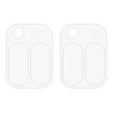 Google Pixel 10 Pro Fold Kameralinsebeskyttelsesglass - 2 stk. - Gjennomsiktig
