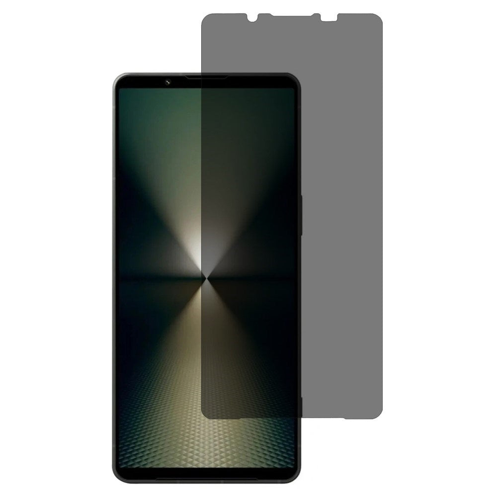 Sony Xperia 1 VII Full Fit Herdet Skjermbeskyttelsesglass - Privacy Funksjon - Gjennomsiktig