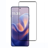 Motorola Edge 60 Pro Skjermbeskyttelsesglass - Gjennomsiktig / Svart