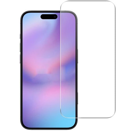 iPhone 17 Pro 2-i-1 Beskyttelsessett m. Herdet Skjermbeskyttelsesglass & Kameralinsebeskyttelsesfilm - Gjennomsiktig