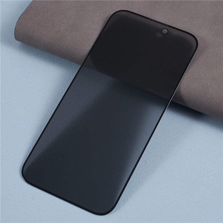 iPhone Air Full Fit Herdet Skjermbeskyttelsesglass - Privacy Funksjon - Gjennomsiktig