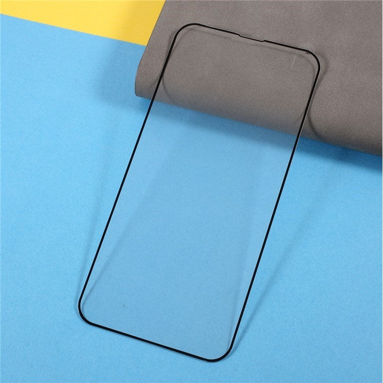 iPhone Air Herdet Skjermbeskyttelsesglass - Gjennomsiktig / Svart Kant