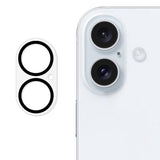 iPhone 17 Herdet Kameralinse Beskyttende Glass - Gjennomsiktig / Svart